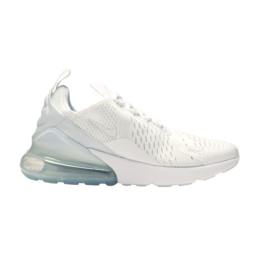 Nike Air Max 270 GS White Silver - Nike Sneaker