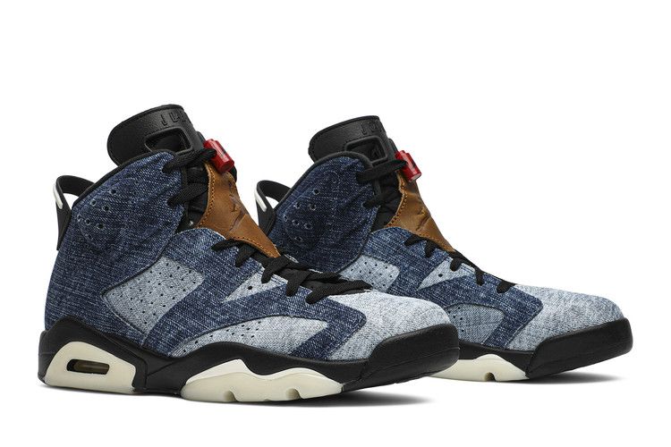 Air Jordan 6 Retro Washed Denim - Air Jordan Sneaker, Detailansicht 10