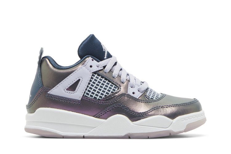 Air Jordan 4 Retro SE PS Monsoon Blue - Air Jordan Sneaker, Detailansicht 3