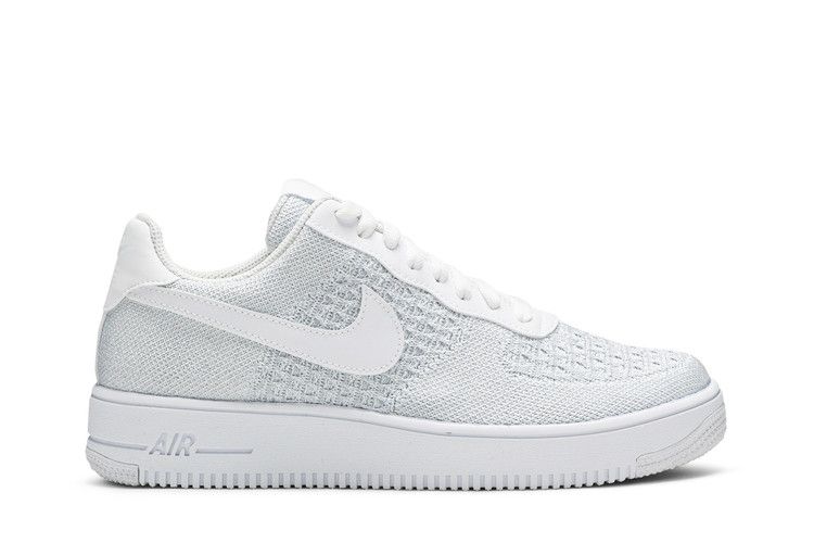 Nike Air Force 1 Flyknit 2 White Pure Platinum