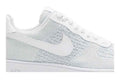 Nike Air Force 1 Flyknit 2 White Pure Platinum - Nike Sneaker, Detailansicht 3