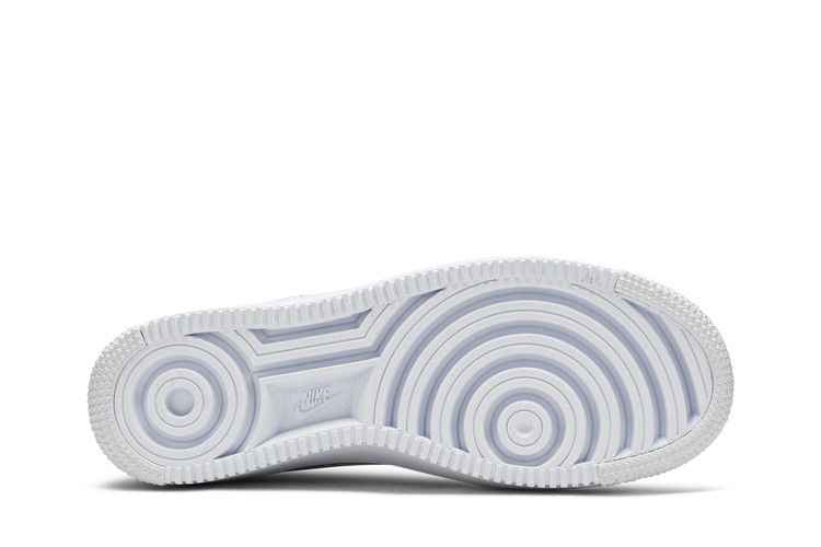 Nike Air Force 1 Flyknit 2 White Pure Platinum - Nike Sneaker, Detailansicht 5