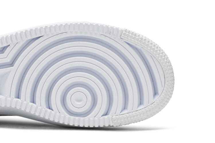 Nike Air Force 1 Flyknit 2 White Pure Platinum - Nike Sneaker, Detailansicht 6