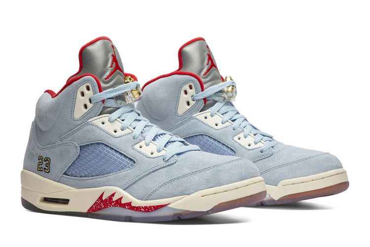 Air Jordan 5 Retro Trophy Room Ice Blue - Air Jordan Sneaker, Detailansicht 9