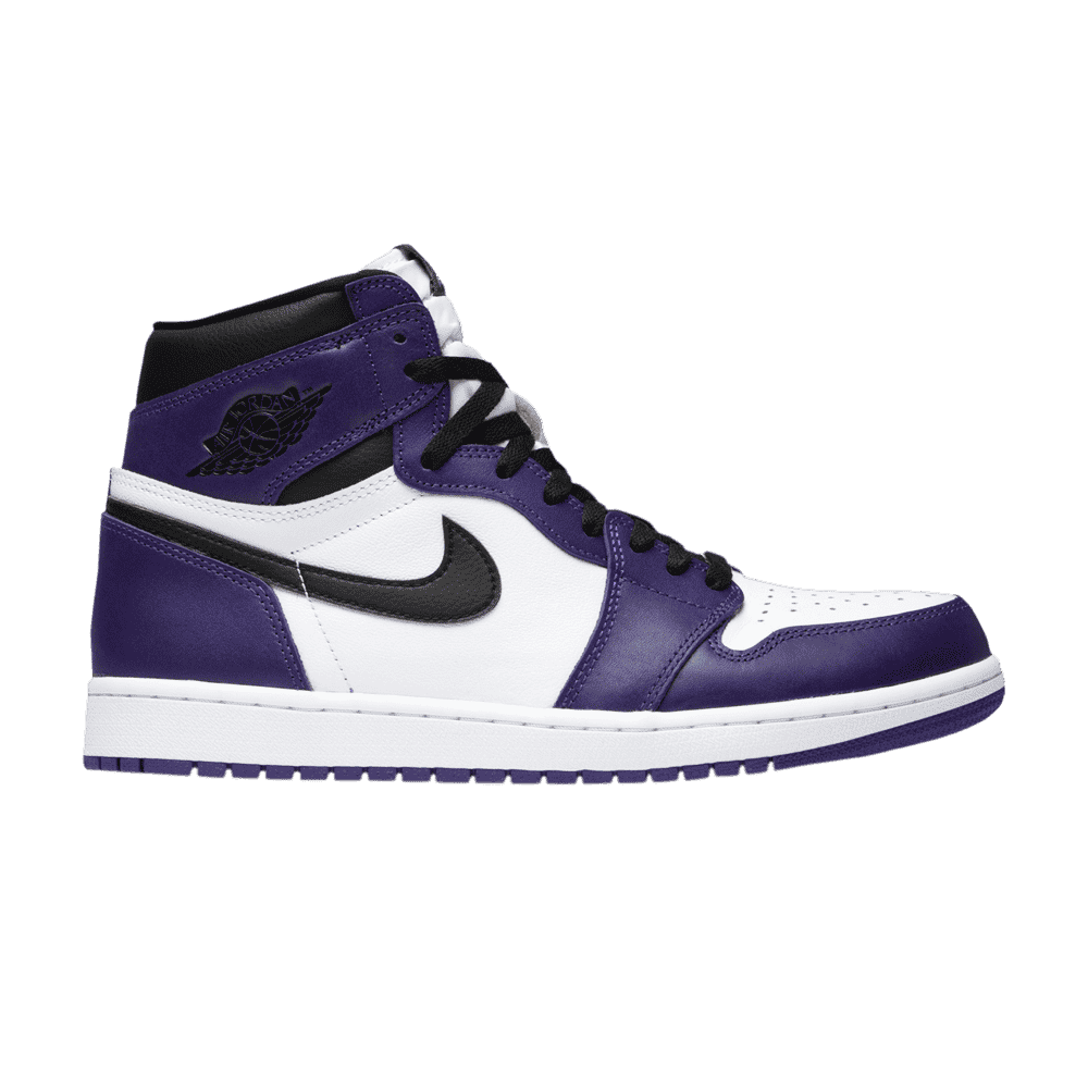 Air Jordan 1 Retro High OG Court Purple Branco