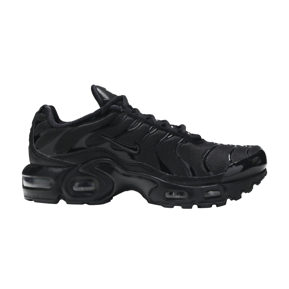 Nike Air Max Plus GS Triple Black - Nike Sneaker, Detailansicht 2