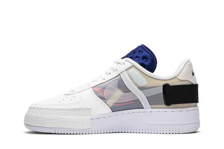 Nike Air Force 1 Low Drop Type Summit White - Nike Sneaker, Detailansicht 5