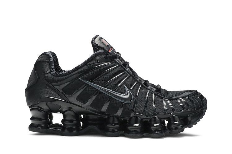 Nike Shox TL Black Max Orange - Nike Sneaker, Detailansicht 2