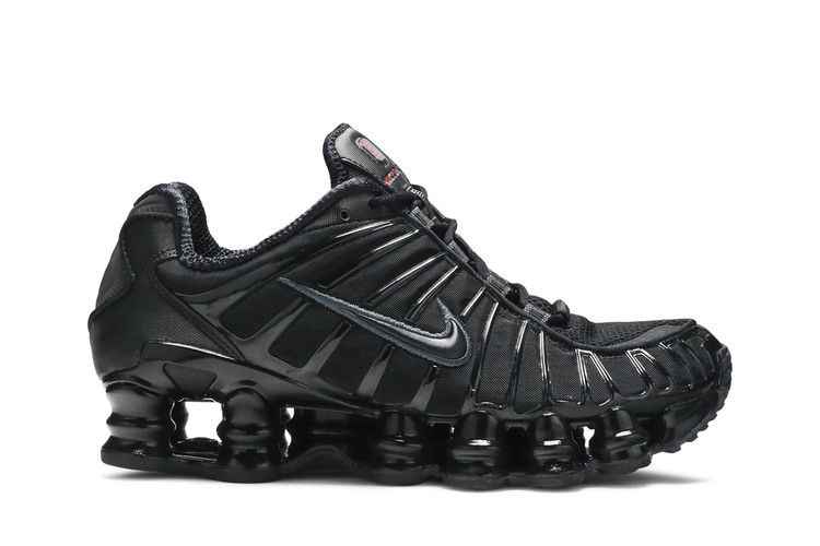 Nike Shox TL Black Max Orange - Nike Sneaker, Detailansicht 2