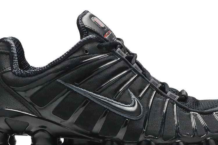 Nike Shox TL Black Max Orange - Nike Sneaker, Detailansicht 3