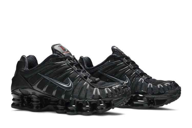 Nike Shox TL Black Max Orange - Nike Sneaker, Detailansicht 9