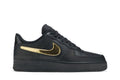 Nike Air Force 1 Low 07 LV8 Removable Swoosh - Black Gold - Nike Sneaker, Detailansicht 3