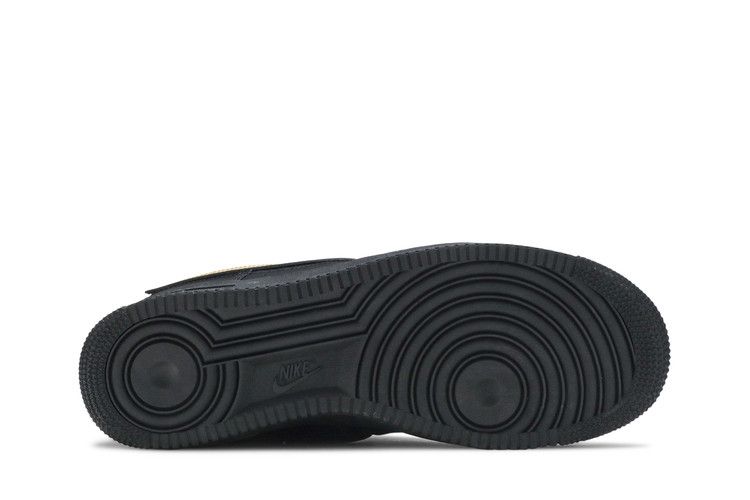 Nike Air Force 1 Low 07 LV8 Removable Swoosh - Black Gold - Nike Sneaker, Detailansicht 6