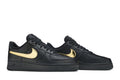 Nike Air Force 1 Low 07 LV8 Removable Swoosh - Black Gold - Nike Sneaker, Detailansicht 10
