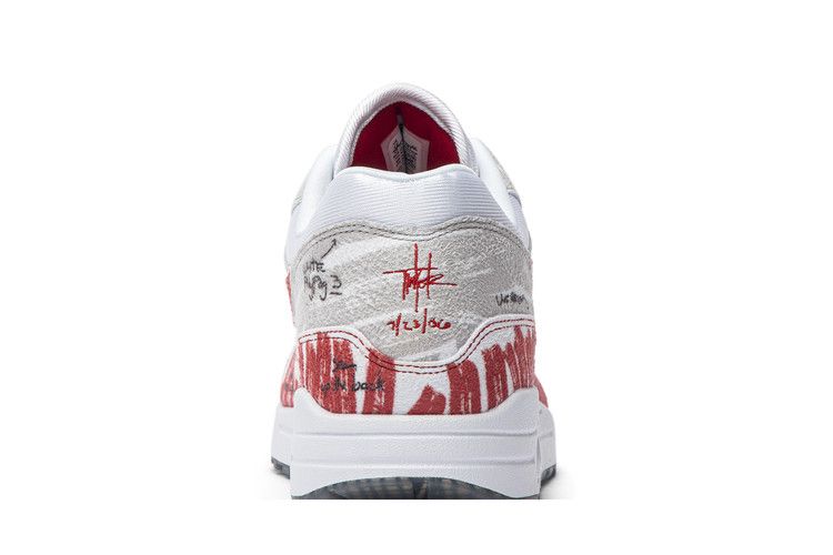 Nike Air Max 1 Sketch To Shelf - University Red - Nike Sneaker, Detailansicht 9