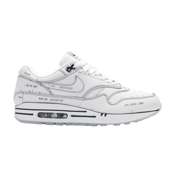 Nike Air Max 1 Sketch To Shelf - White - Nike Sneaker