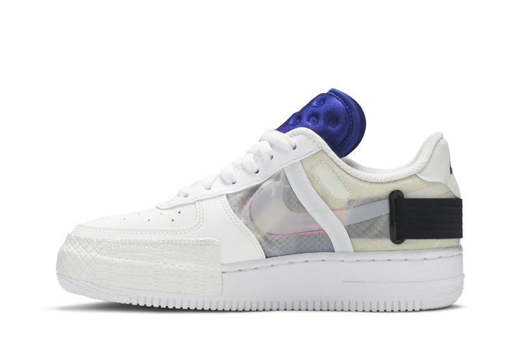 Nike Air Force 1 Low Drop Type GS Summit White - Nike Sneaker, Detailansicht 5