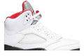 Air Jordan 5 Retro Fire Red Silver Tongue - Air Jordan Sneaker, Detailansicht 3