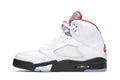 Air Jordan 5 Retro Fire Red Silver Tongue - Air Jordan Sneaker, Detailansicht 4