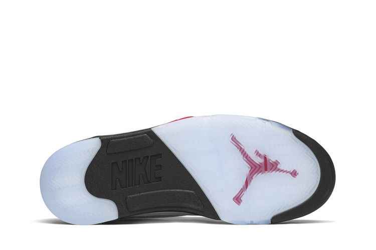 Air Jordan 5 Retro Fire Red Silver Tongue - Air Jordan Sneaker, Detailansicht 5