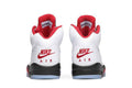 Air Jordan 5 Retro Fire Red Silver Tongue - Air Jordan Sneaker, Detailansicht 7
