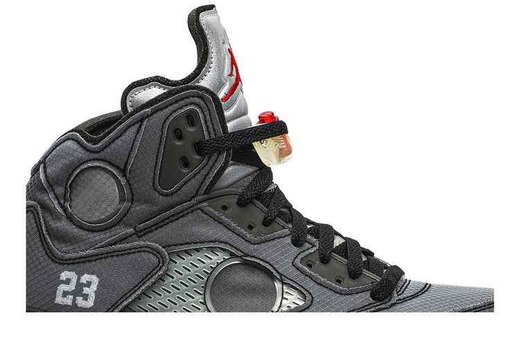 Air Jordan 5 Retro Off-White Muslin - Air Jordan Sneaker, Detailansicht 3