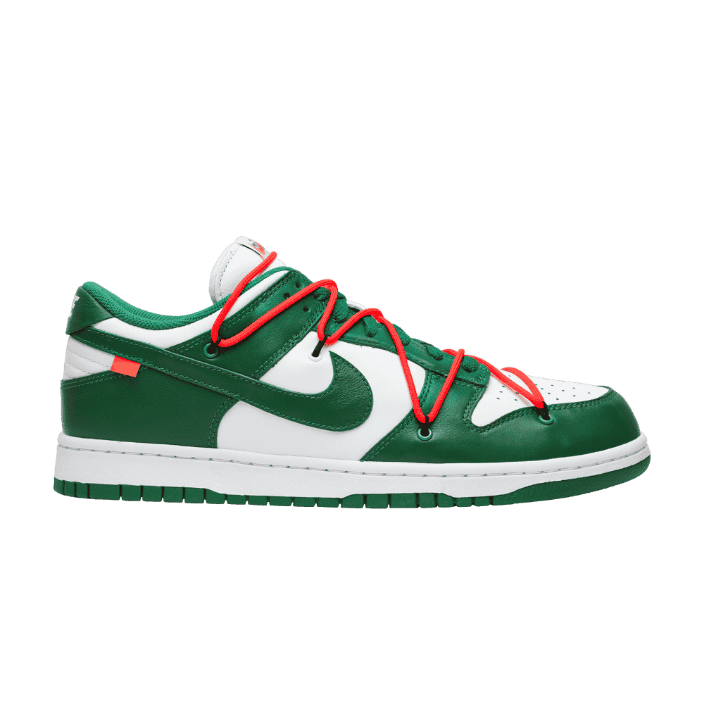 Off-White x Nike Dunk Low Pine Green