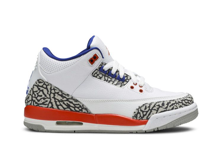 Air Jordan 3 Retro GS Knicks - Air Jordan Sneaker, Detailansicht 3