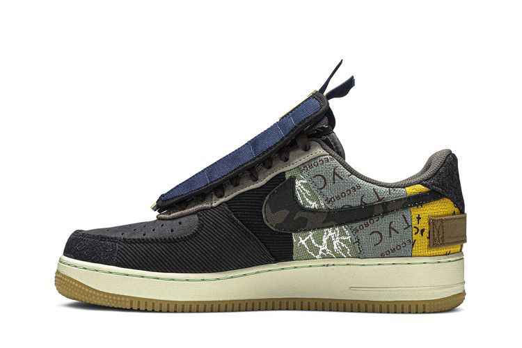 Nike Air Force 1 Low Travis Scott Cactus Jack - Nike Sneaker, Detailansicht 4