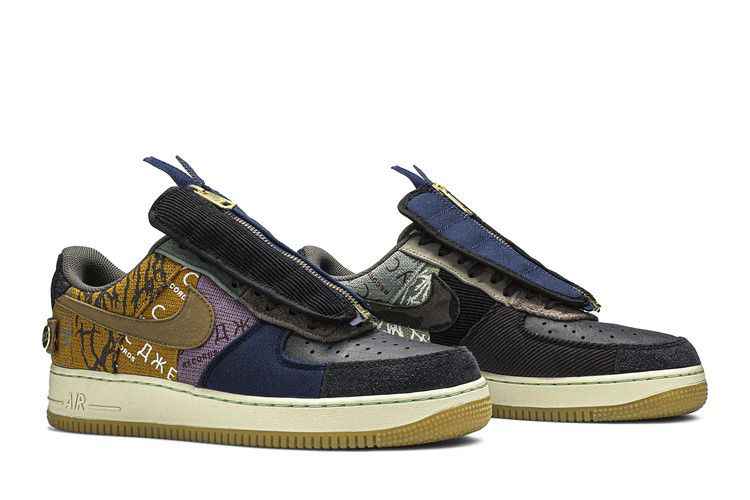 Nike Air Force 1 Low Travis Scott Cactus Jack - Nike Sneaker, Detailansicht 9