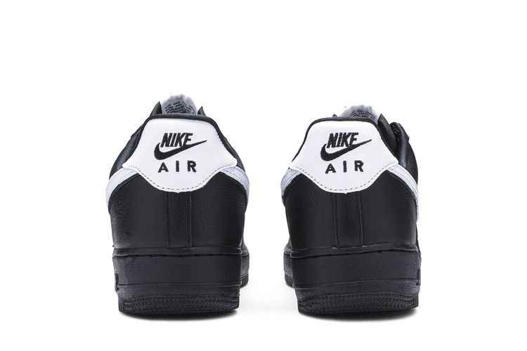 Nike Air Force 1 Low QS Black White - Nike Sneaker, Detailansicht 7