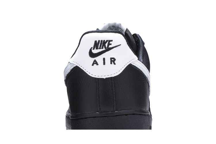 Nike Air Force 1 Low QS Black White - Nike Sneaker, Detailansicht 8