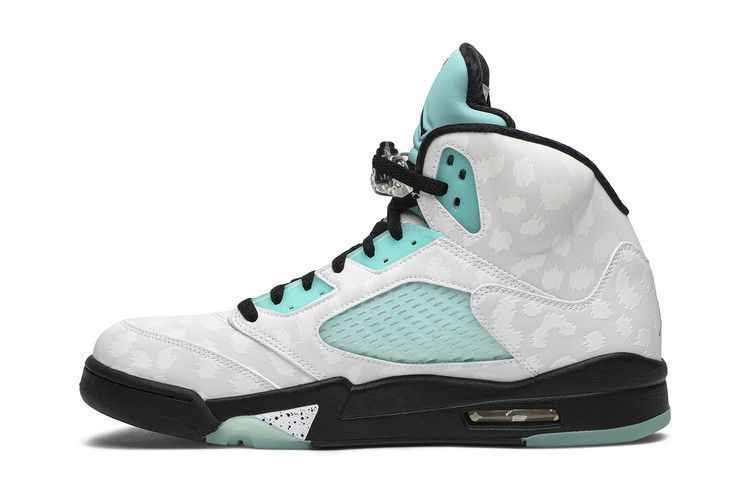 Air Jordan 5 Retro Island Green - Air Jordan Sneaker, Detailansicht 4