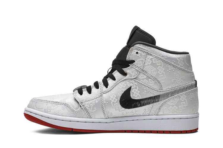 Air Jordan 1 Mid SE Fearless Edison Chen CLOT - Air Jordan Sneaker, Detailansicht 4
