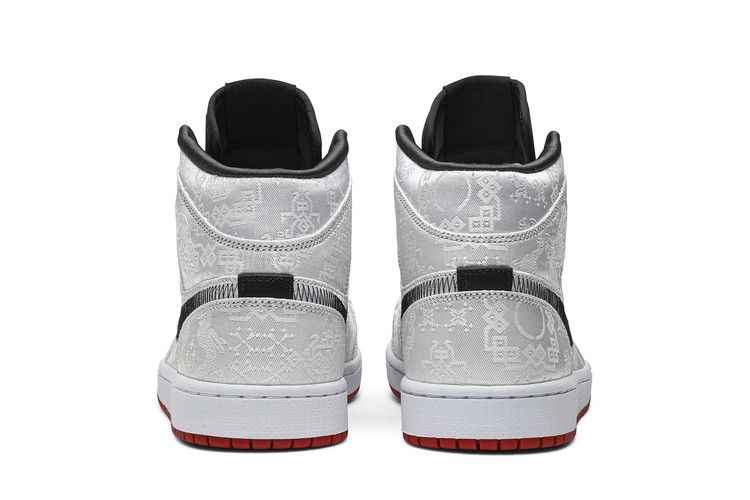 Air Jordan 1 Mid SE Fearless Edison Chen CLOT - Air Jordan Sneaker, Detailansicht 7