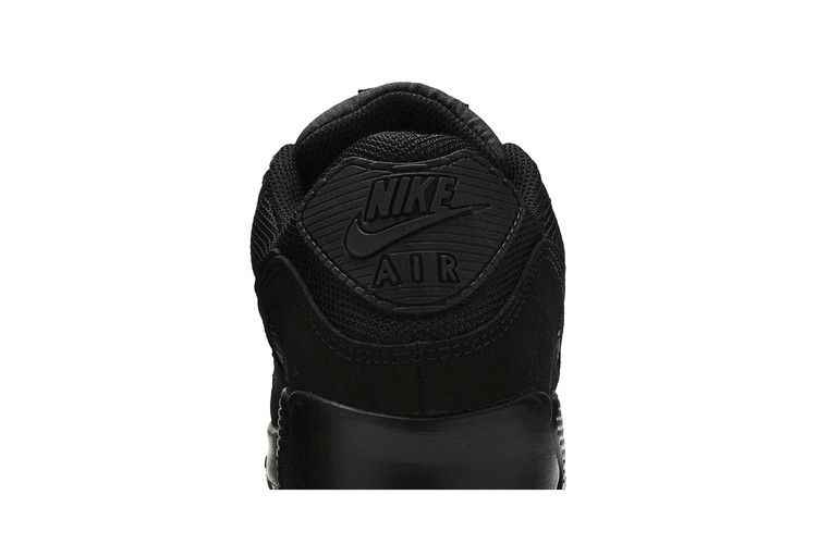 Nike Air Max 90 Triple Black - Nike Sneaker, Detailansicht 8