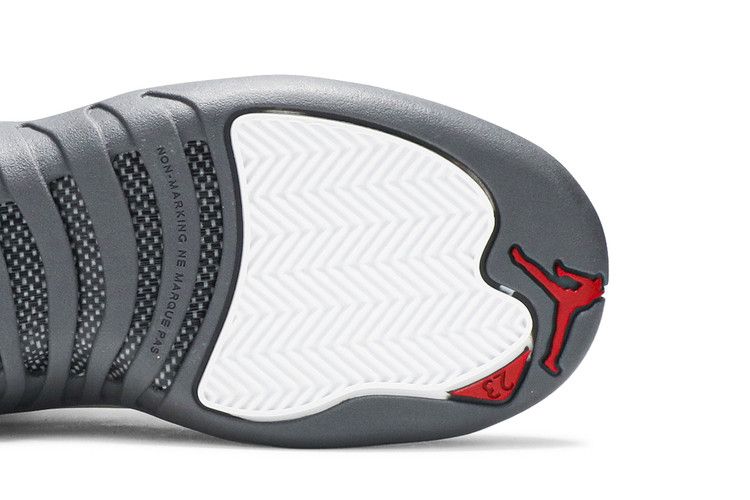 Air Jordan 12 Retro BG Dark Grey - Air Jordan Sneaker, Detailansicht 7