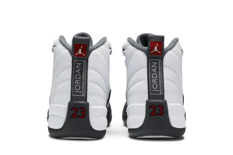 Air Jordan 12 Retro BG Dark Grey - Air Jordan Sneaker, Detailansicht 8