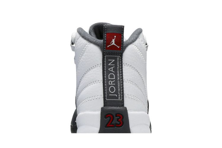 Air Jordan 12 Retro BG Dark Grey - Air Jordan Sneaker, Detailansicht 9