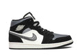 Air Jordan 1 Mid Satin Grey Toe - Air Jordan Sneaker, Detailansicht 2