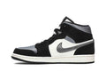 Air Jordan 1 Mid Satin Grey Toe - Air Jordan Sneaker, Detailansicht 4