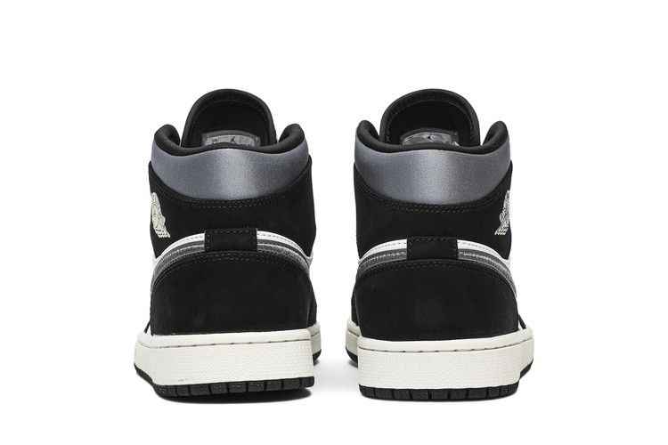 Air Jordan 1 Mid Satin Grey Toe - Air Jordan Sneaker, Detailansicht 7