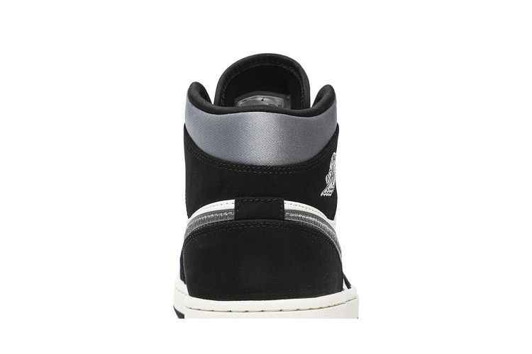 Air Jordan 1 Mid Satin Grey Toe - Air Jordan Sneaker, Detailansicht 8