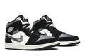 Air Jordan 1 Mid Satin Grey Toe - Air Jordan Sneaker, Detailansicht 9