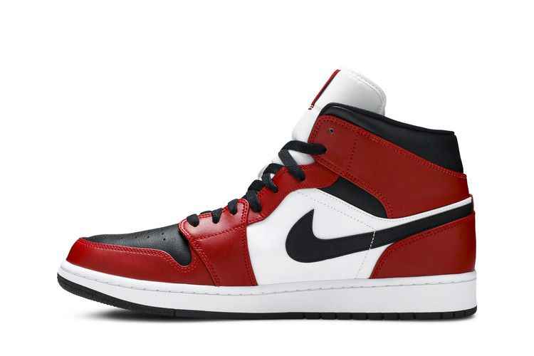 Air Jordan 1 Mid Chicago Toe - Air Jordan Sneaker, Detailansicht 4