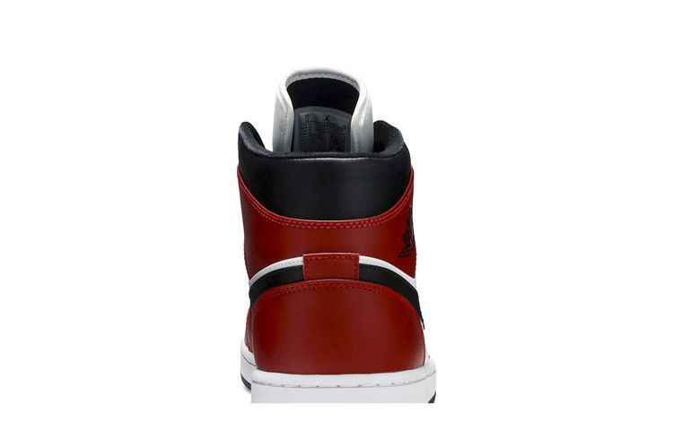 Air Jordan 1 Mid Chicago Toe - Air Jordan Sneaker, Detailansicht 8