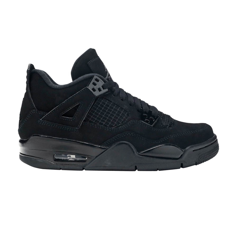 Air Jordan 4 Retro GS Black Cat 2020 - Air Jordan Sneaker, Detailansicht 2
