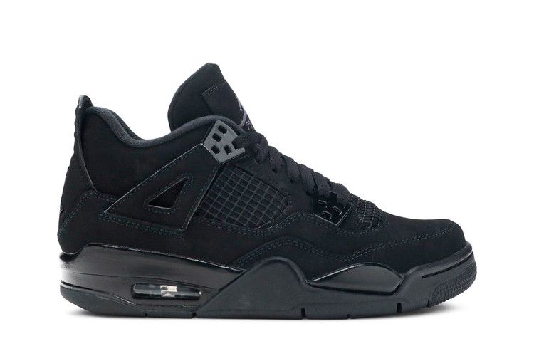 Air Jordan 4 Retro GS Black Cat 2020 - Air Jordan Sneaker, Detailansicht 3