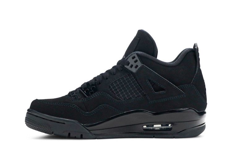 Air Jordan 4 Retro GS Black Cat 2020 - Air Jordan Sneaker, Detailansicht 5