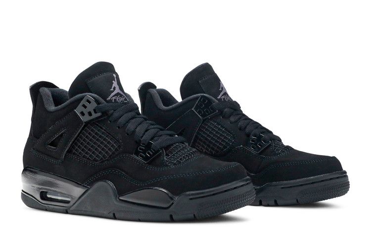 Air Jordan 4 Retro GS Black Cat 2020 - Air Jordan Sneaker, Detailansicht 10